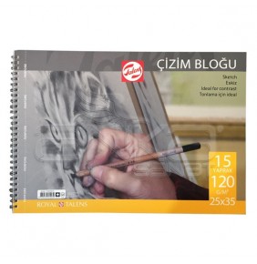 Talens Çizim Bloğu 120gr 25 X 35 cm 15 yaprak